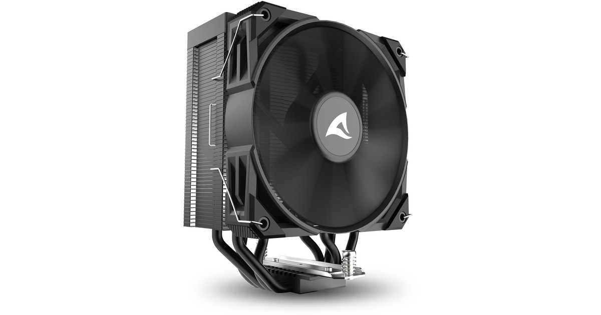 Sharkoon A50 RGB CPU-koeler Wit, 4-pins PWM fan-connector
