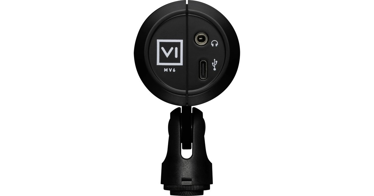 SHURE MV6 USB gaming microfoon Zwart/groen