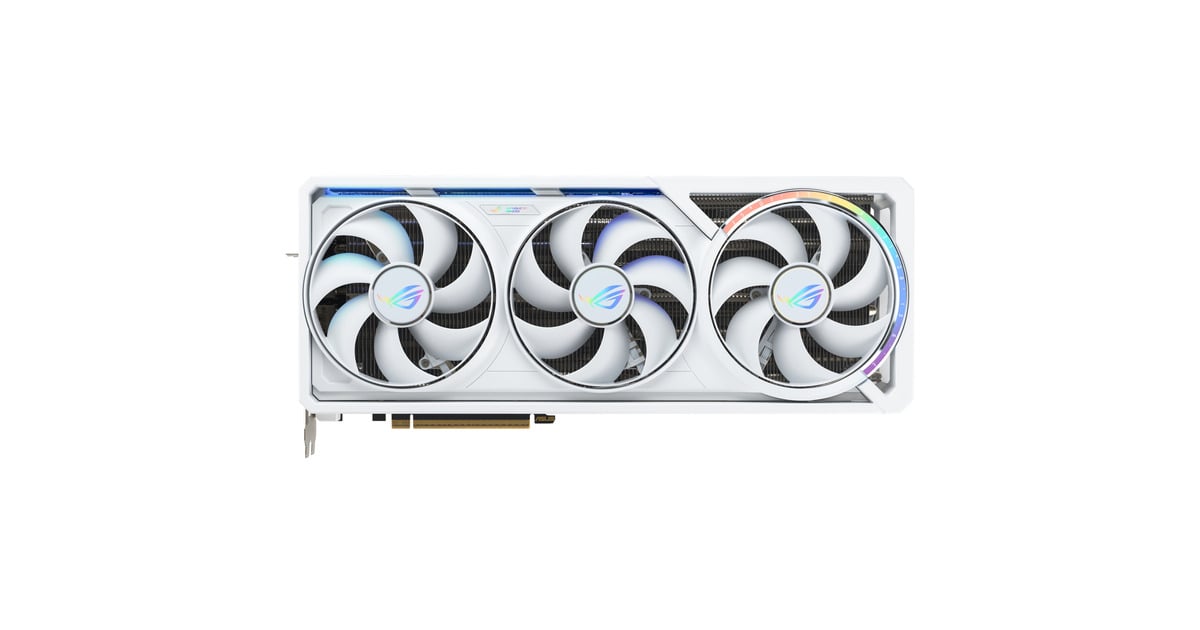 ASUS ROG Astral GeForce RTX 5080 GAMING OC WHITE grafische kaart