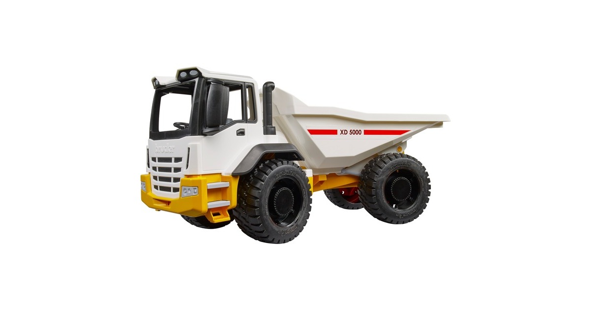 Camión Volquete De Bruder – Dumper Con Caja Basculante Y Dirección Articulada, Para Niños De 2+ Años