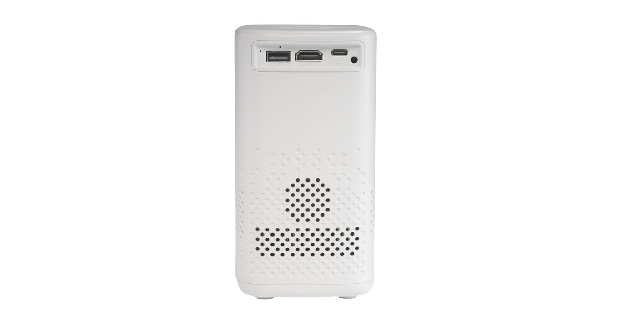 Denver PR-4700 Mini projector Wit, 150 ANSI Lumen, HDMI, USB, Bluetooth