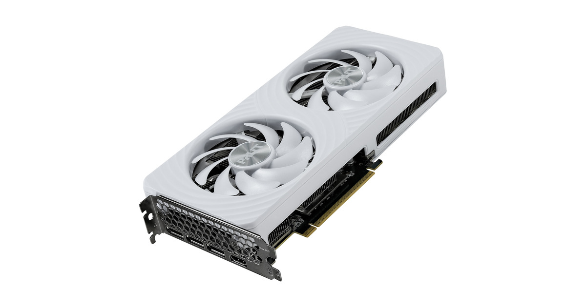 Palit GeForce RTX 5060 Ti OC WHITE 8GB grafische kaart Wit, DLSS 4