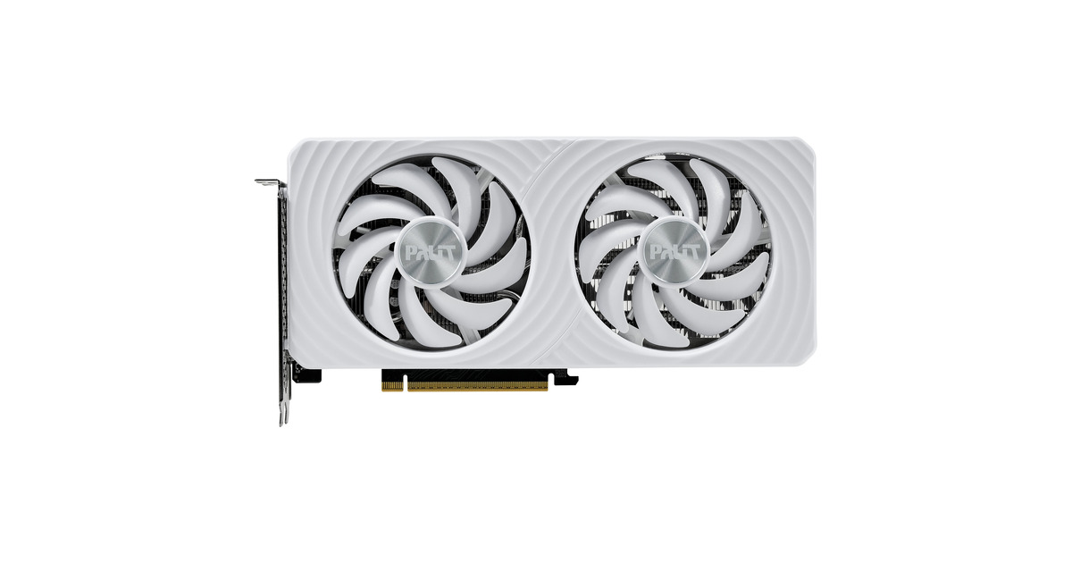 Palit GeForce RTX 5060 Ti OC WHITE 8GB grafische kaart Wit, DLSS 4