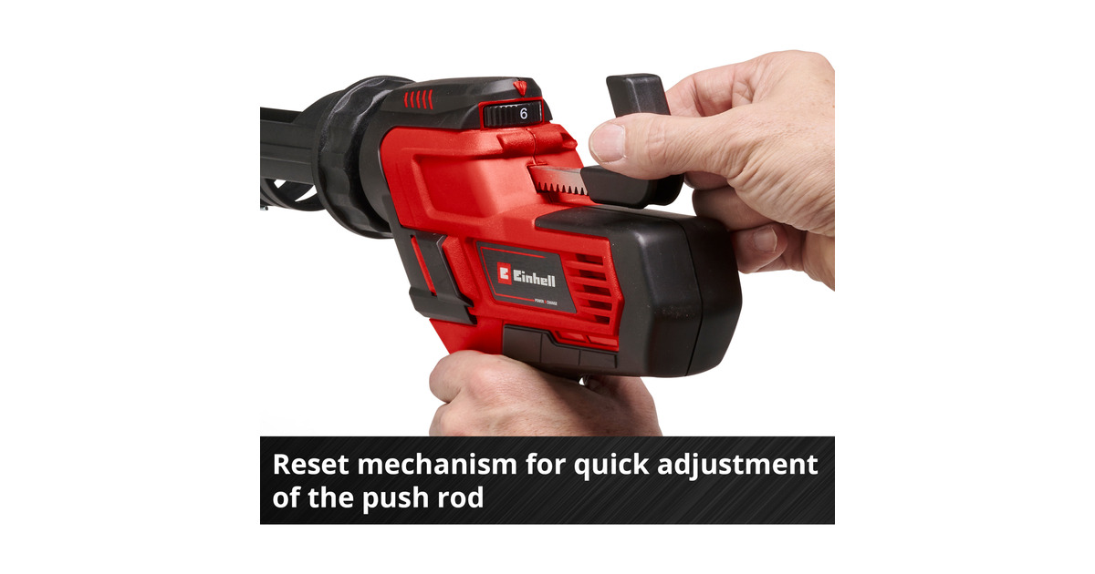 Einhell Accu Kitpistool Power X-Change TE-SG 18/10 Li - Solo Rood/zwart ...