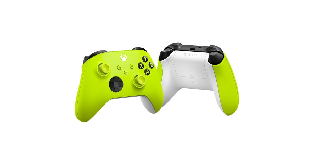 Microsoft Xbox Wireless Controller Limoen wit Bluetooth