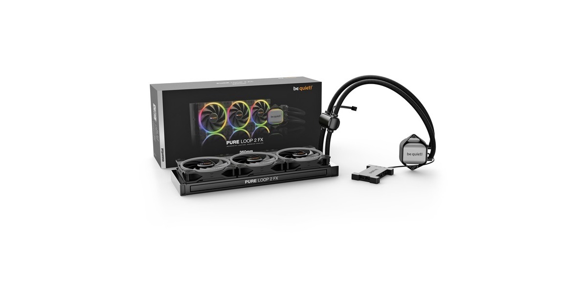 be quiet! PURE LOOP 3 LX 240mm | AiO waterkoeling | - Elektronica koop je bij
