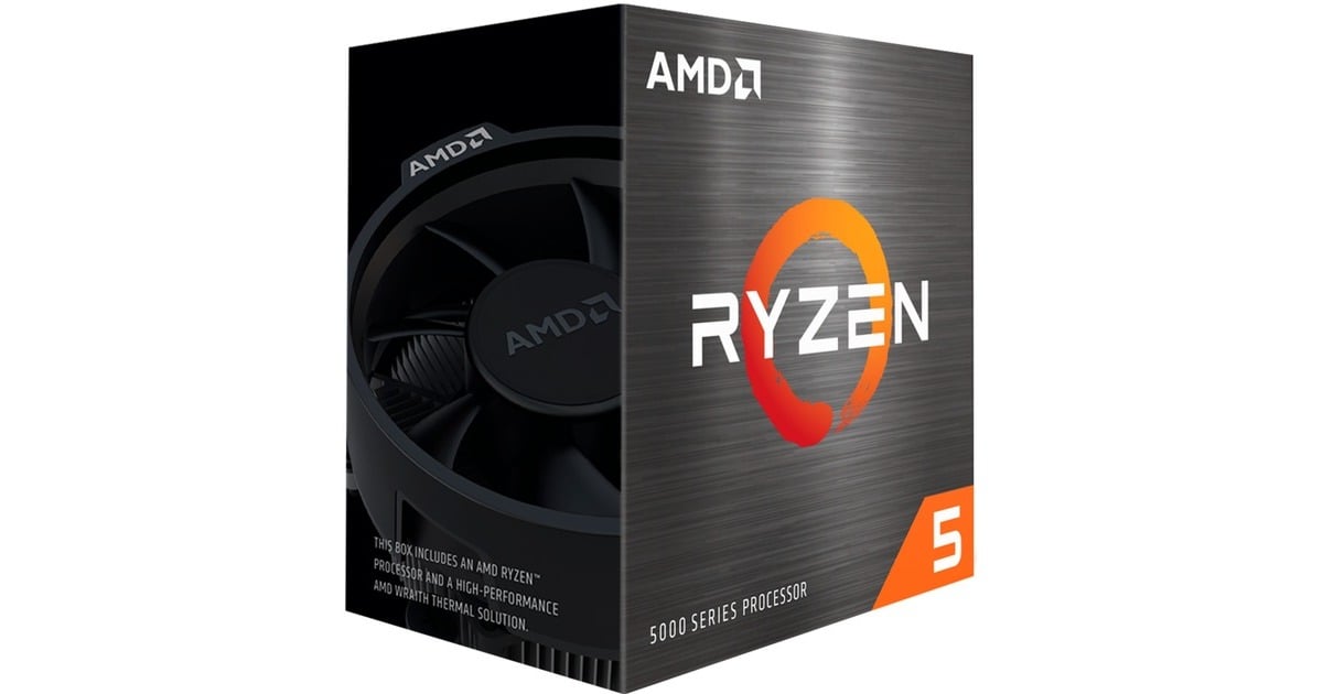 AMD Ryzen 5 5600XT, 3,7 GHz (4,6 GHz Turbo Boost) socket AM4