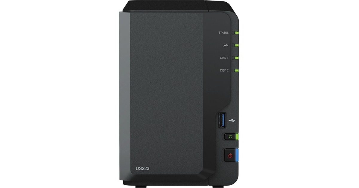 Synology DiskStation DS223 incl. 2x Seagate IronWolf 4 TB harde