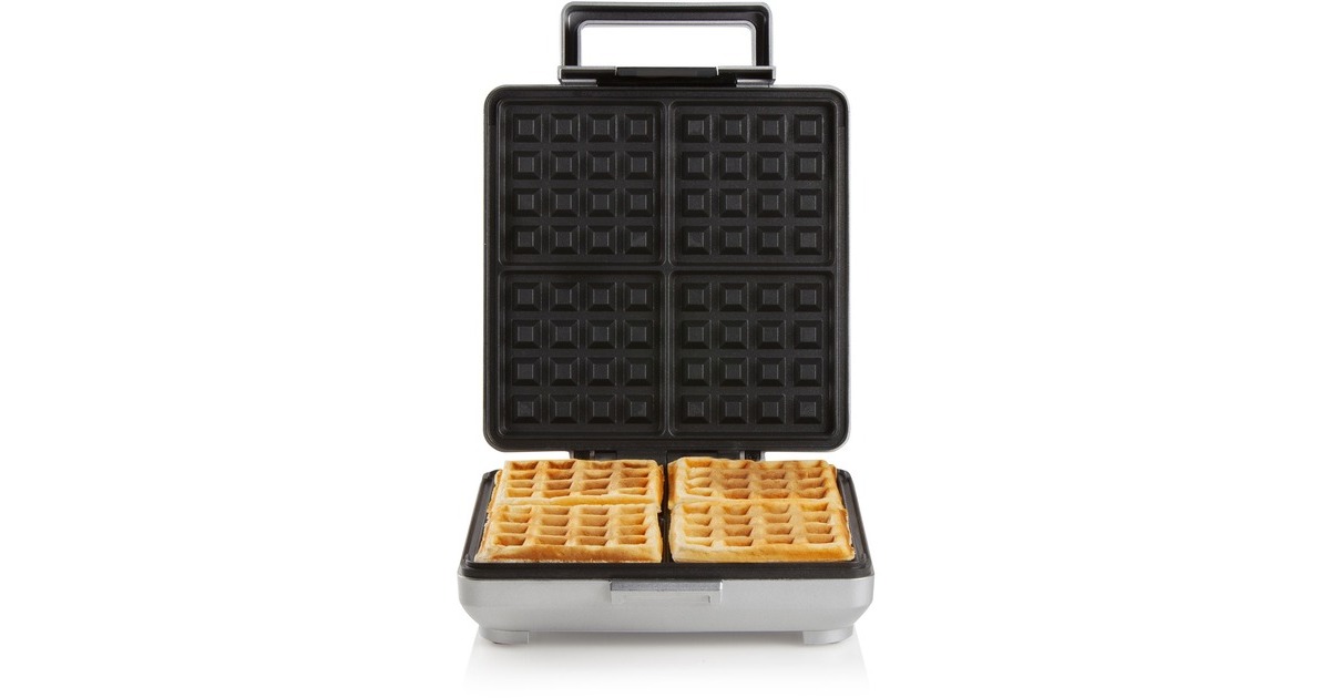 Domo DO9250W Wafelijzer - 4 wafels - 1600W - Zilver