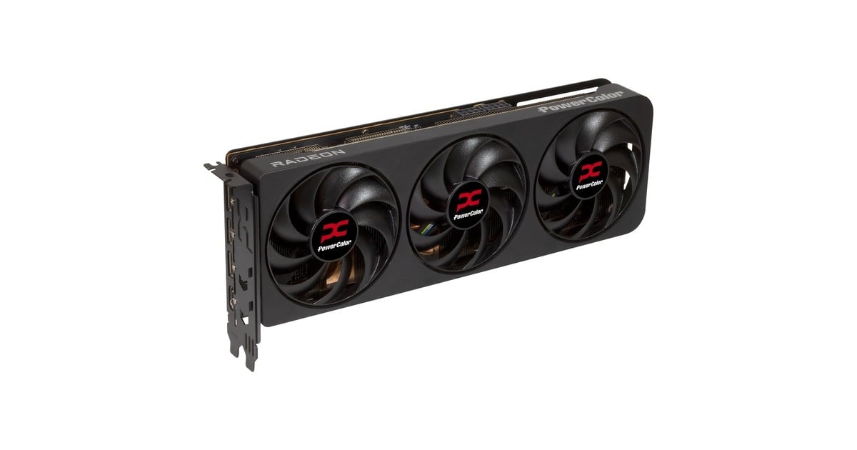 PowerColor Radeon RX 9070 XT Reaper 16GB GDDR6 grafische kaart