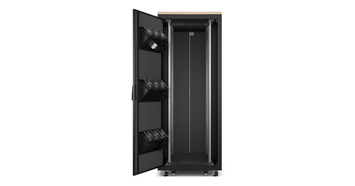 APC NetShelter AR4038LIA, 38U server rack Houtkleur/zwart, 75(b) x 194 ...