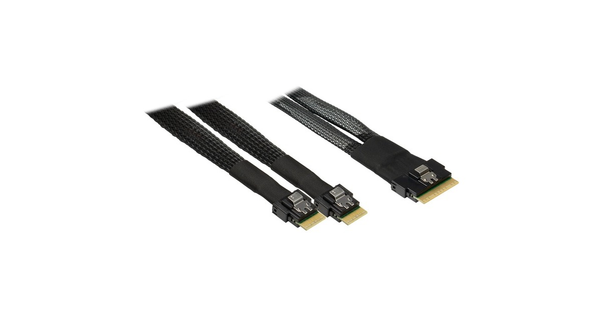 Inter-Tech Lüfterkabel Y RGB Verteiler 3-fach 48cm (88885466) ab 2,89