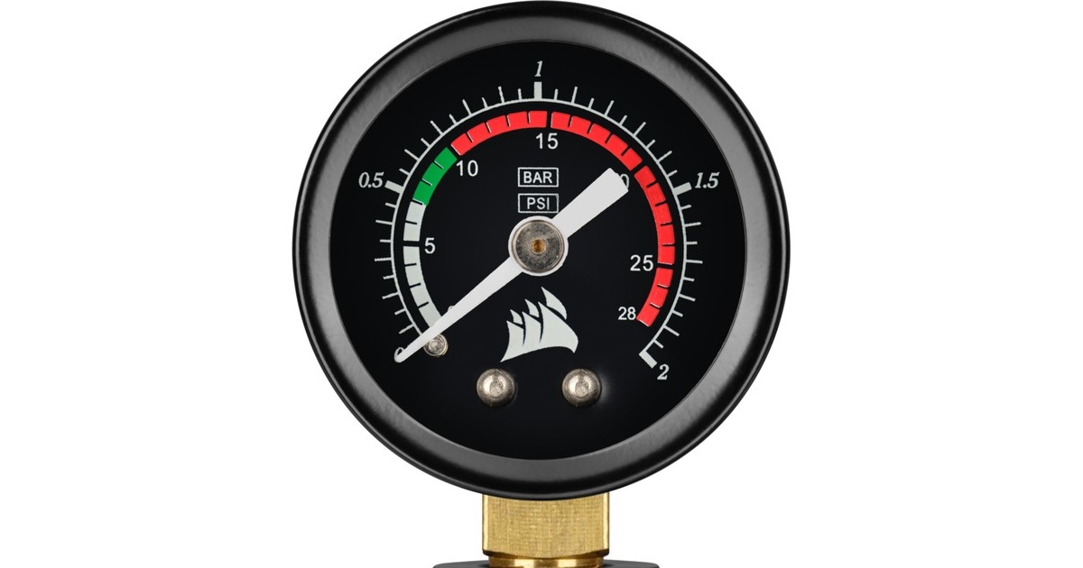 Corsair Hydro X Series XT Pressure Leak Tester Tool Kit meetapparaat Zwart