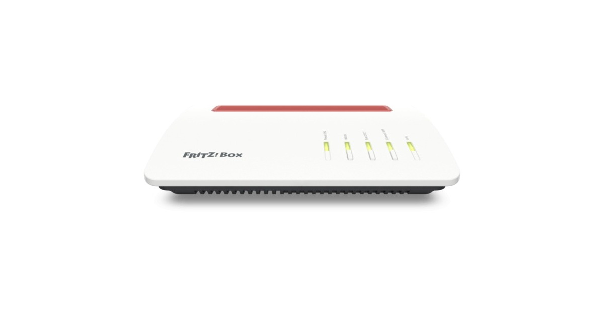 FRITZ! Box 7590 AX International router Wit/rood, Mesh Wi-Fi, VDSL, ADSL2+