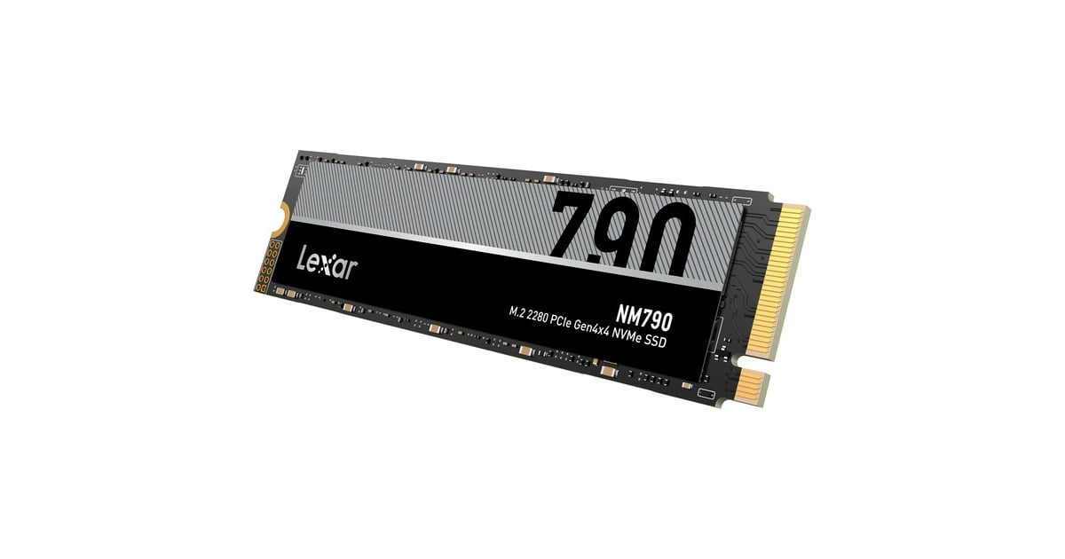 Lexar NM790 4 TB SSD PCIe 4.0 x4, NVMe 1.4, M.2 2280