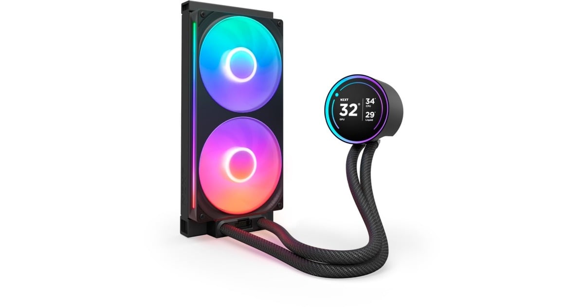 NZXT Kraken Elite 280 RGB waterkoeling Zwart