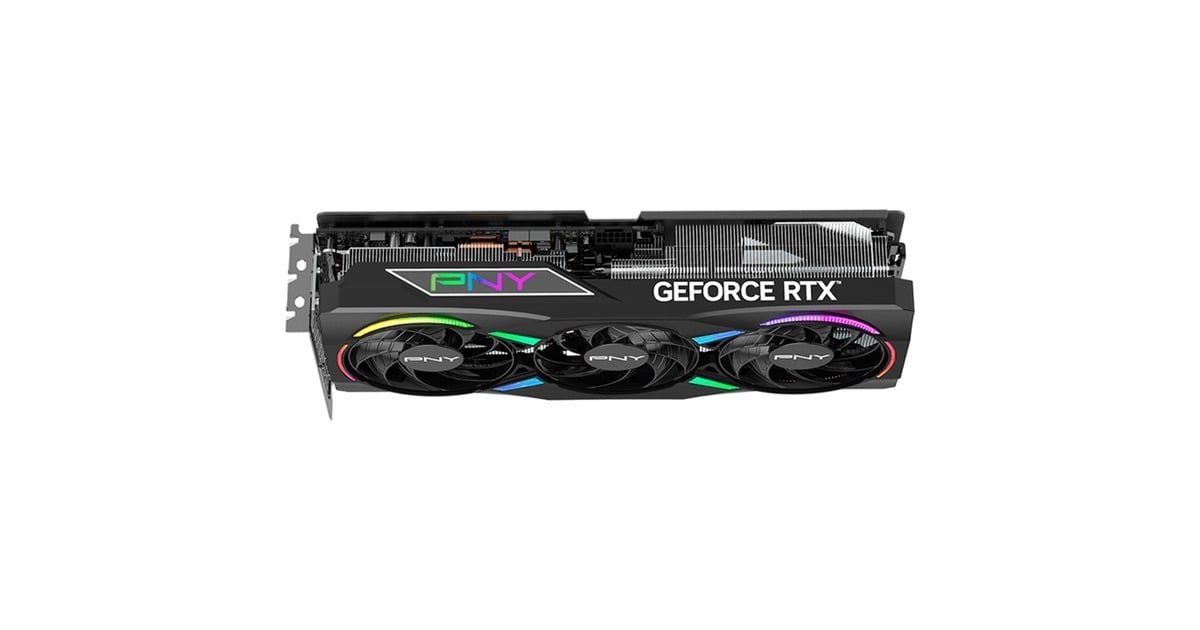［新品］PNY GeForce RTX 5070 Ti ARGB OC PNY GeForce RTX 5070 Ti EPIC-X RGB Overclocked Triple Fan Plus