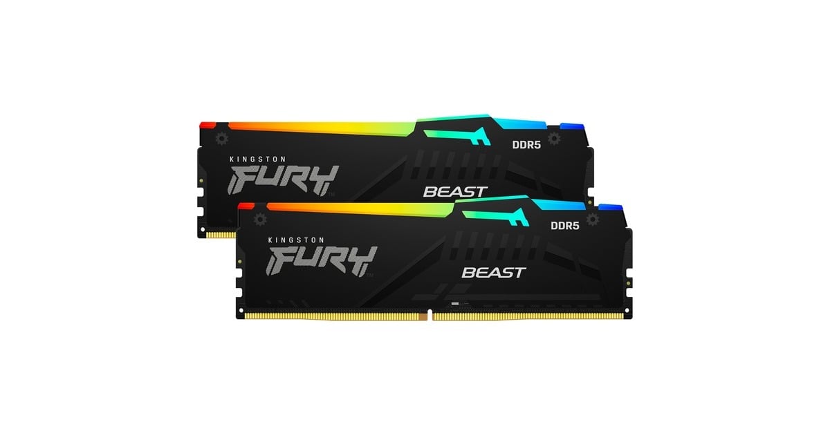 Kingston FURY 32 GB DDR5-6000 (2x 16 GB) Kit werkgeheugen Zwart