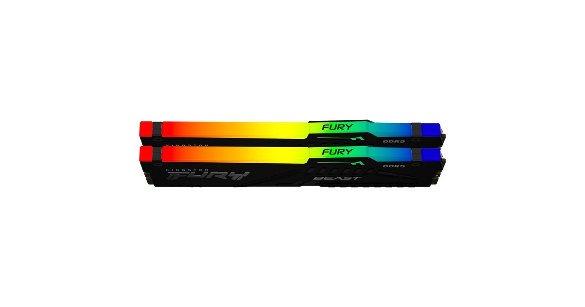 Kingston FURY Beast RGB 32 GB DDR5-6000 (2x 16 GB) werkgeheugen