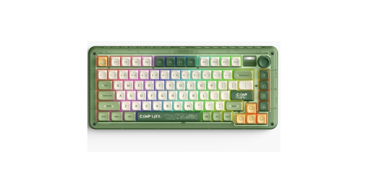 IQUNIX ZX75 Camping Wireless Mechanical Keyboard, gaming