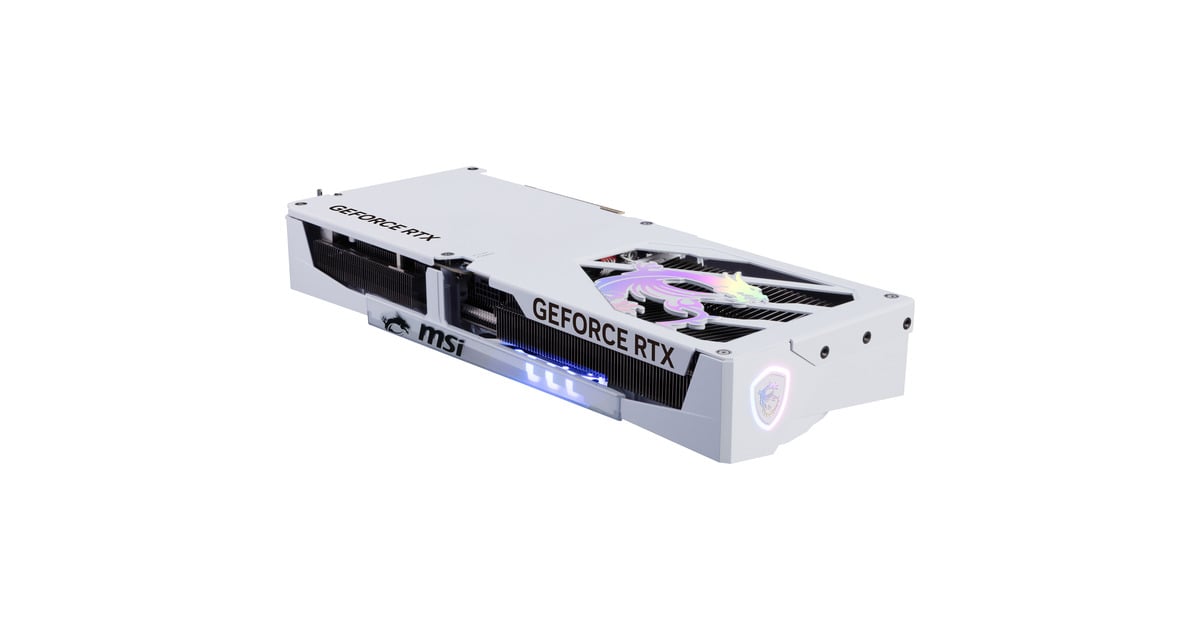 MSI GeForce RTX 5070 Ti GAMING TRIO OC WHITE grafische kaart Wit