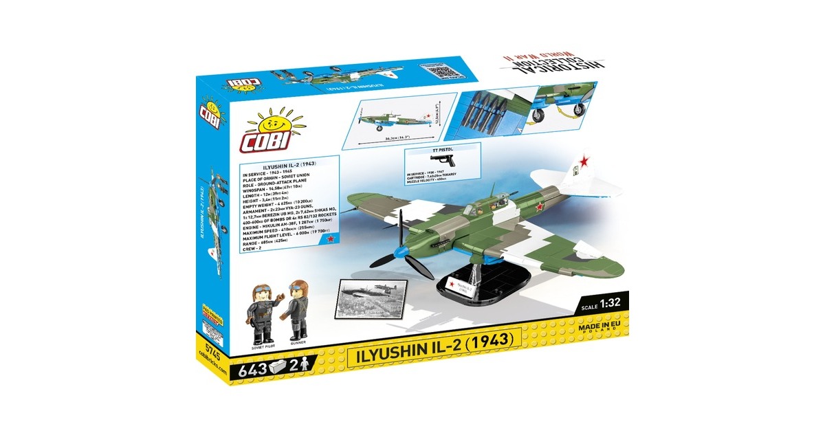 Ilyushin IL-2 1943 (-5745) / Samoloty / Militaria w sklepie