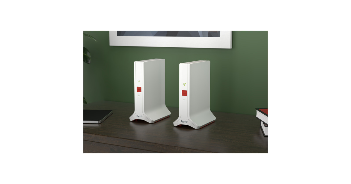 FRITZ FRITZ Mesh Wi Fi Set 4200 2 pack International repeater Wit 2 stuks