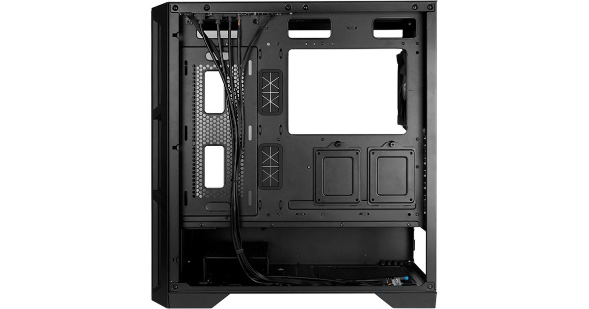 Chieftec APEX AIR midi tower behuizing Zwart | 2x USB-A | 1x USB-C ...