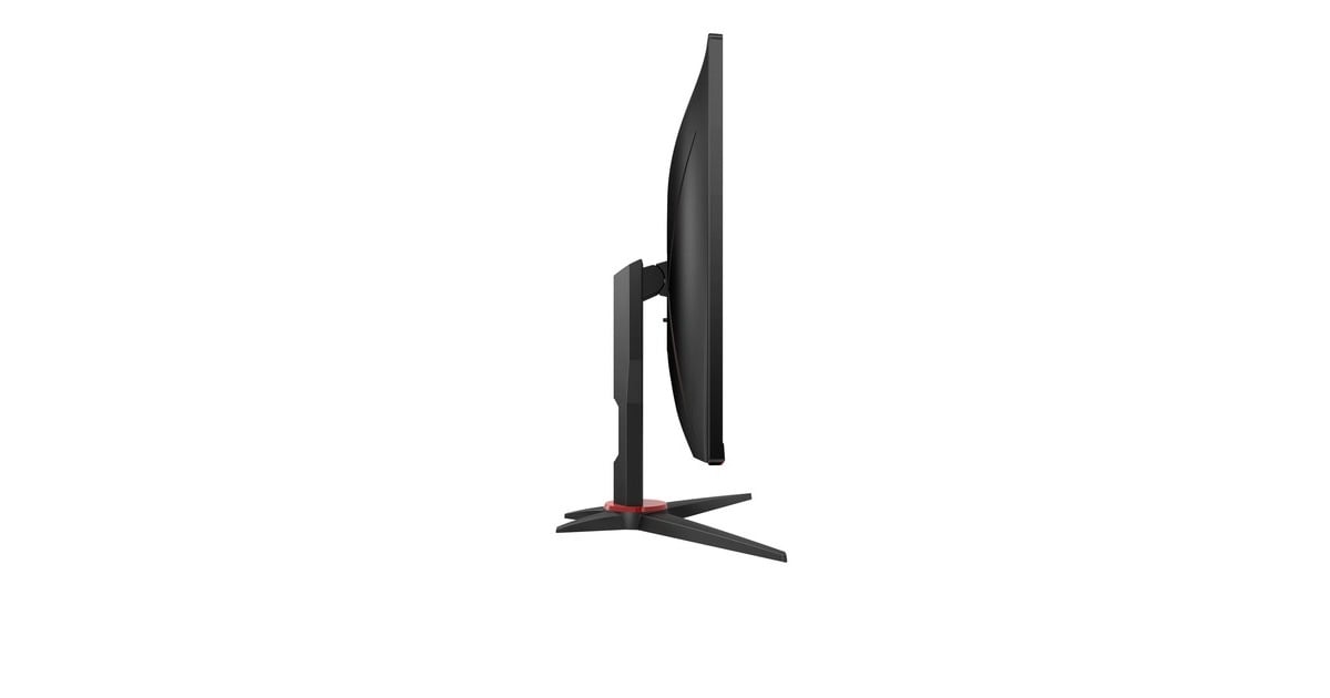 AOC Q27G2E/BK 27" gaming monitor Zwart/rood, 2x HDMI, 1x DisplayPort ...
