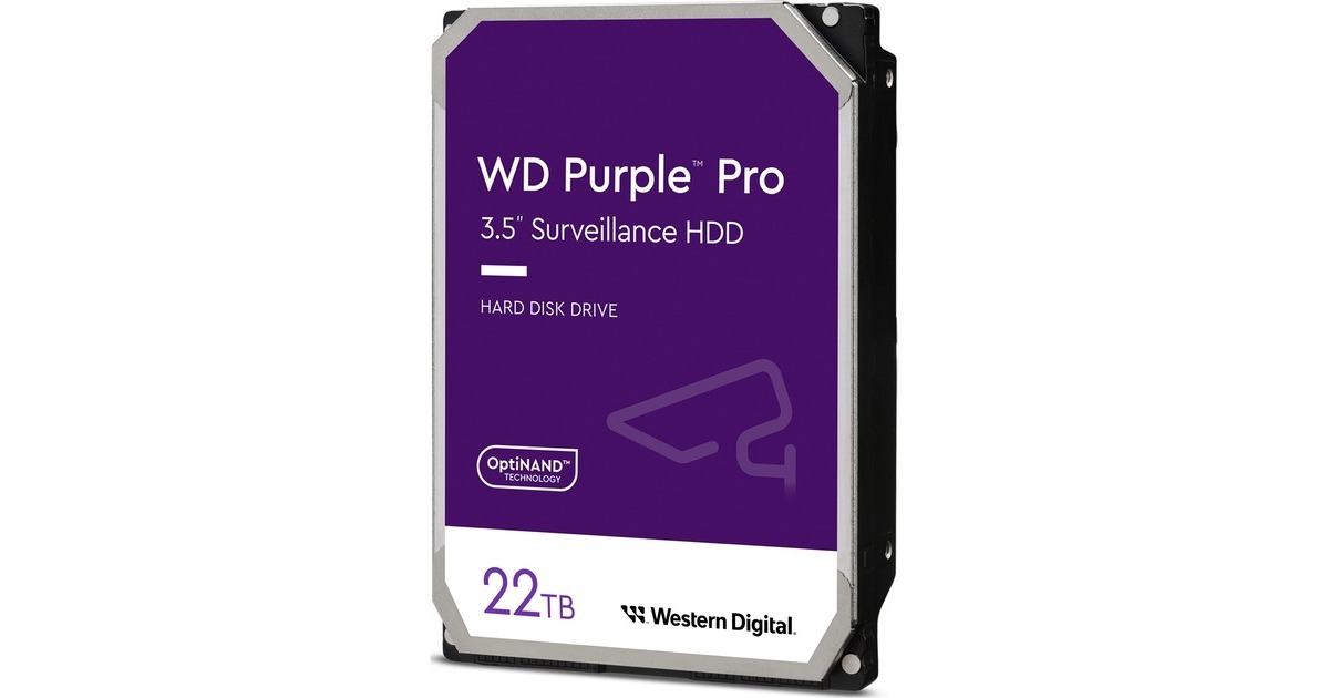 WD Purple Pro 8 TB harde schijf WD8002PURP, SATA/600, AF, 24/7