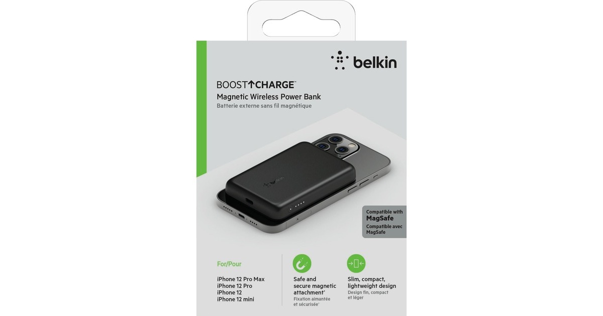 Belkin BoostCharge draadloze 2500mAhpowerbank Zwart