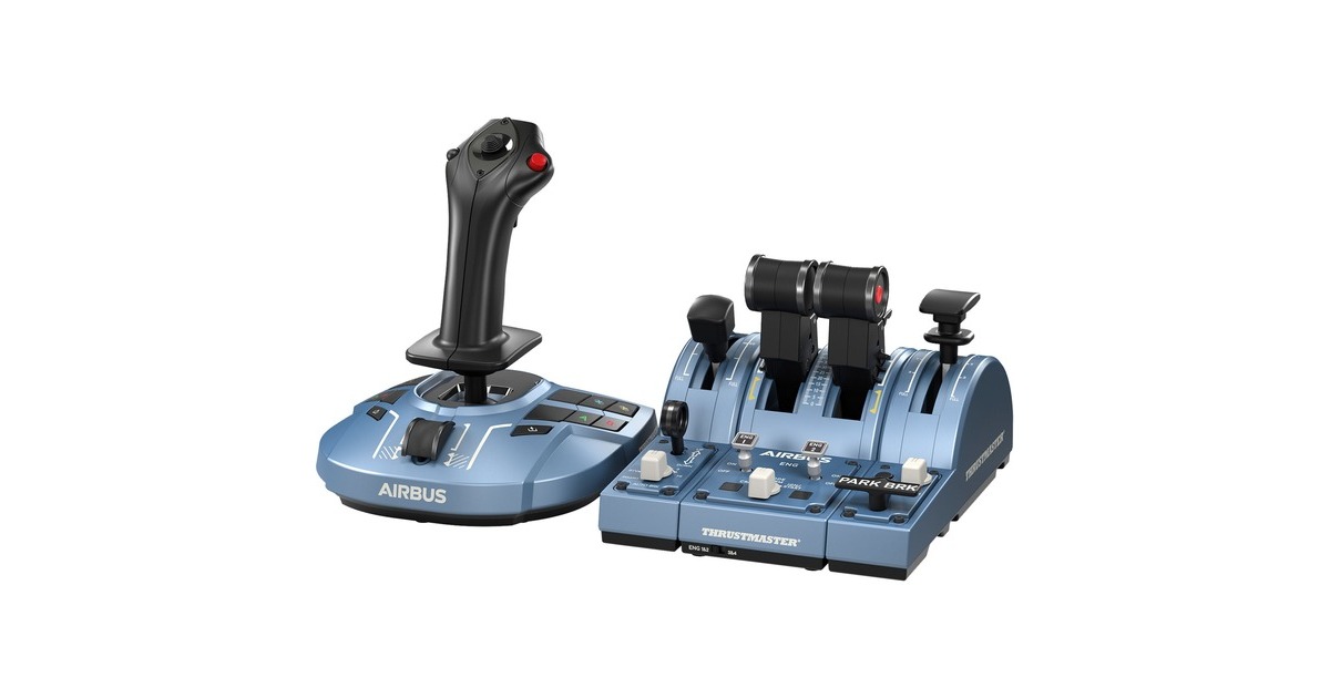 Thrustmaster TCA Captain Pack X Airbus Edition gaming set Zwart 