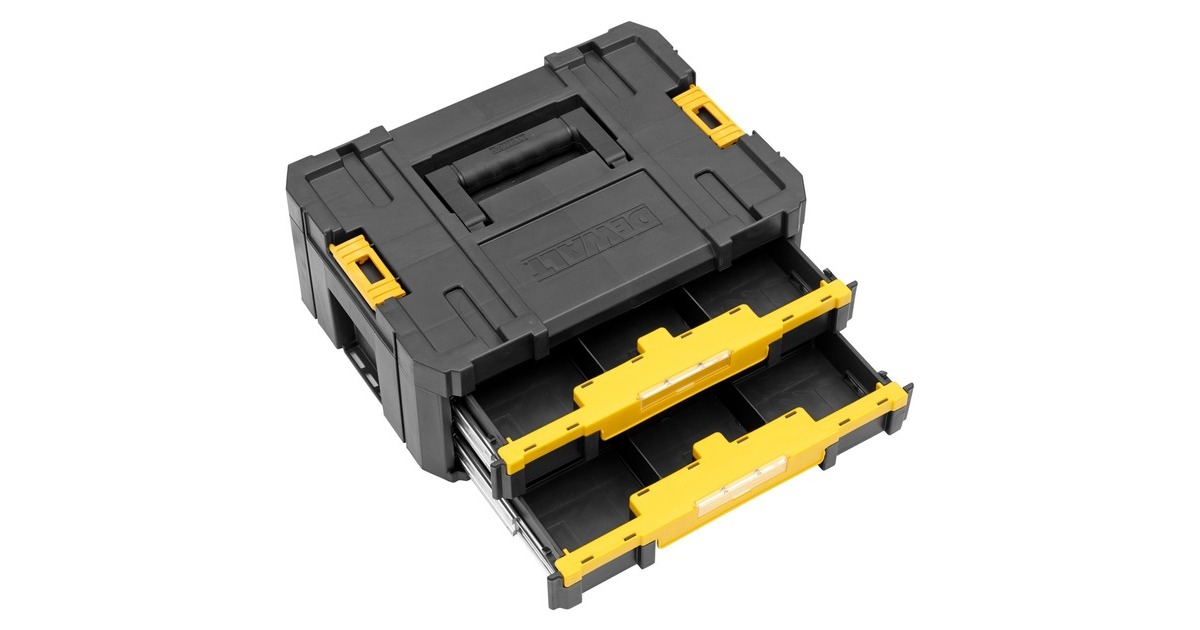DeWalt Stevige diepe gereedschapskoffer TSTAK Leeg
