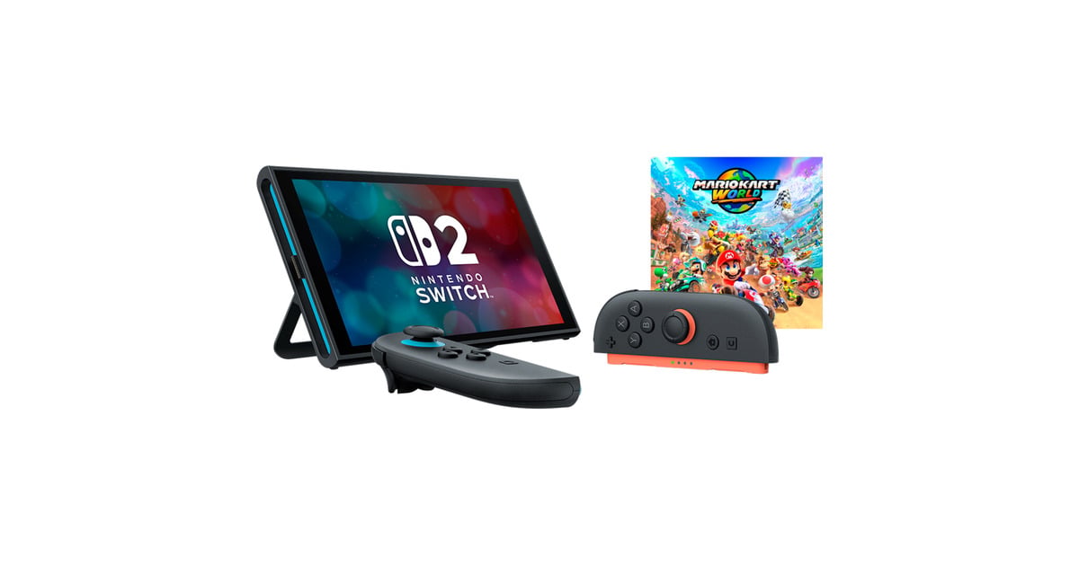 Nintendo Switch 2 + Mario Kart World game console