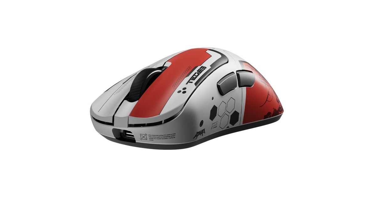 Pulsar [Quiccs Edition] Xlite v4 Mini Gaming Mouse Wit/rood, 32,000 DPI ...
