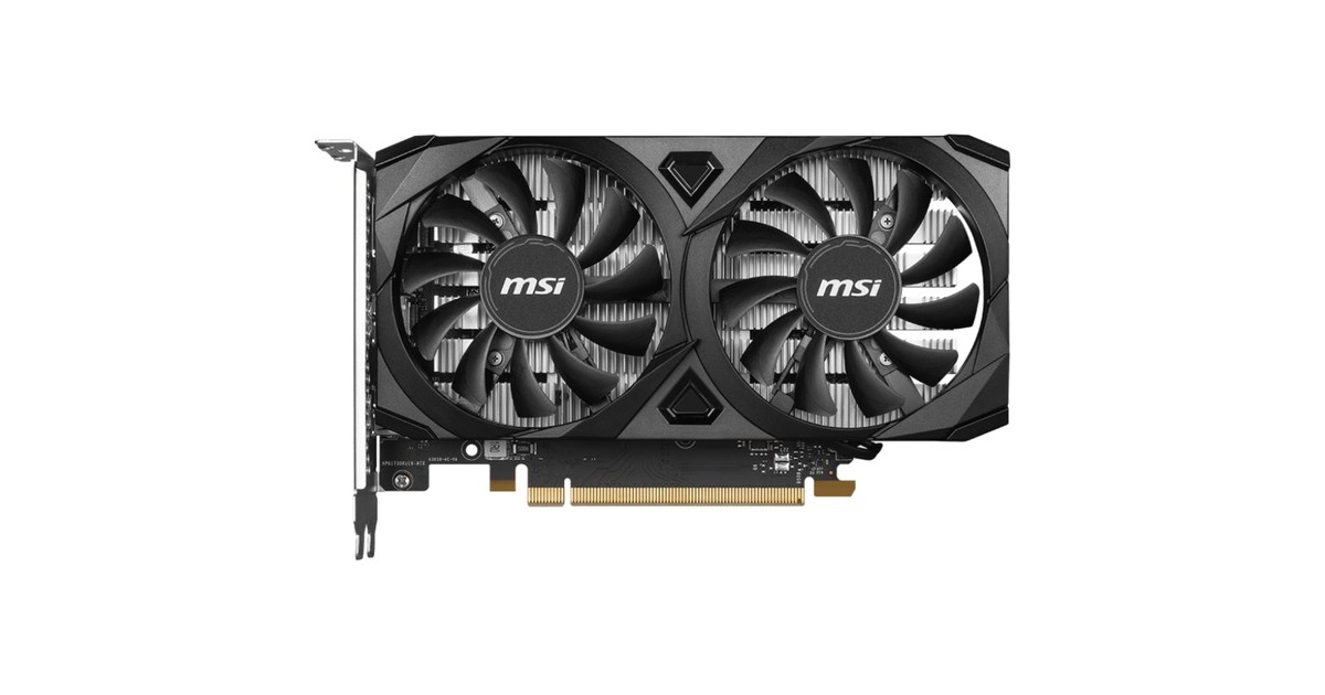 MSI GeForce RTX 3050 Ventus 2X 6G OC grafische kaart 2x HDMI, 1x