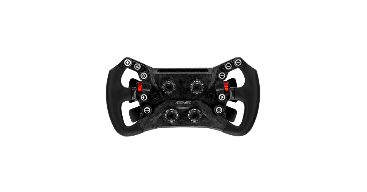 Simagic GT Neo + Alpha EVO Sport + P700 Pedals stuur Zwart, Basis ...