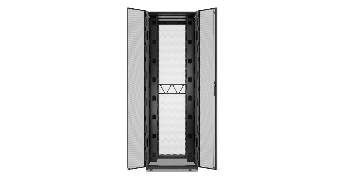 APC NetShelter SX AR3388B2, Gen 2, 52U server rack Zwart/groen, 2436H x ...