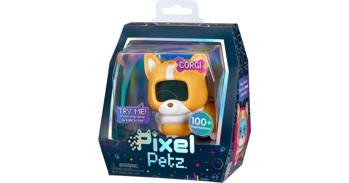MGA Entertainment Pixel Petz! - Corgi Speelfiguur