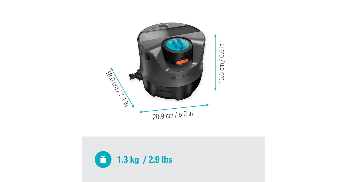 Irrigatia SOL-C24L irrigatiesysteem op zonne-energie t.b.v. regenton kopen? | Regentonnen