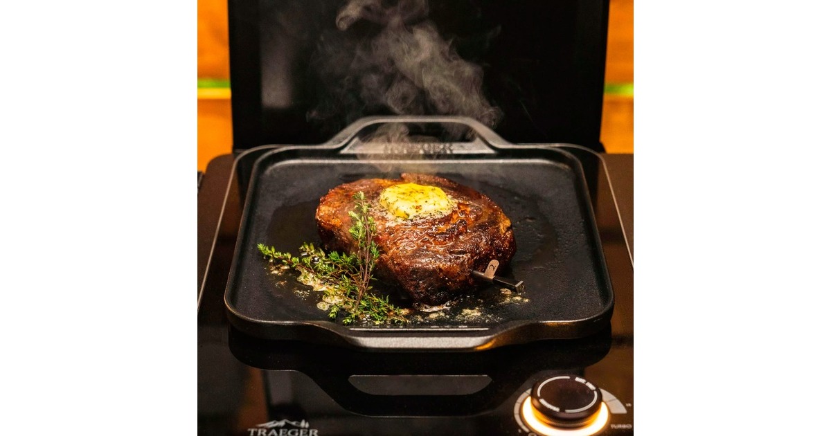 Chefarone Gietijzeren Stoofpan 26 cm 4,7L Geëmailleerd met Deksel - Inductiegeschikte Braadpan voor Braden, Stoven & Brood Bakken - Cocotte Emaille