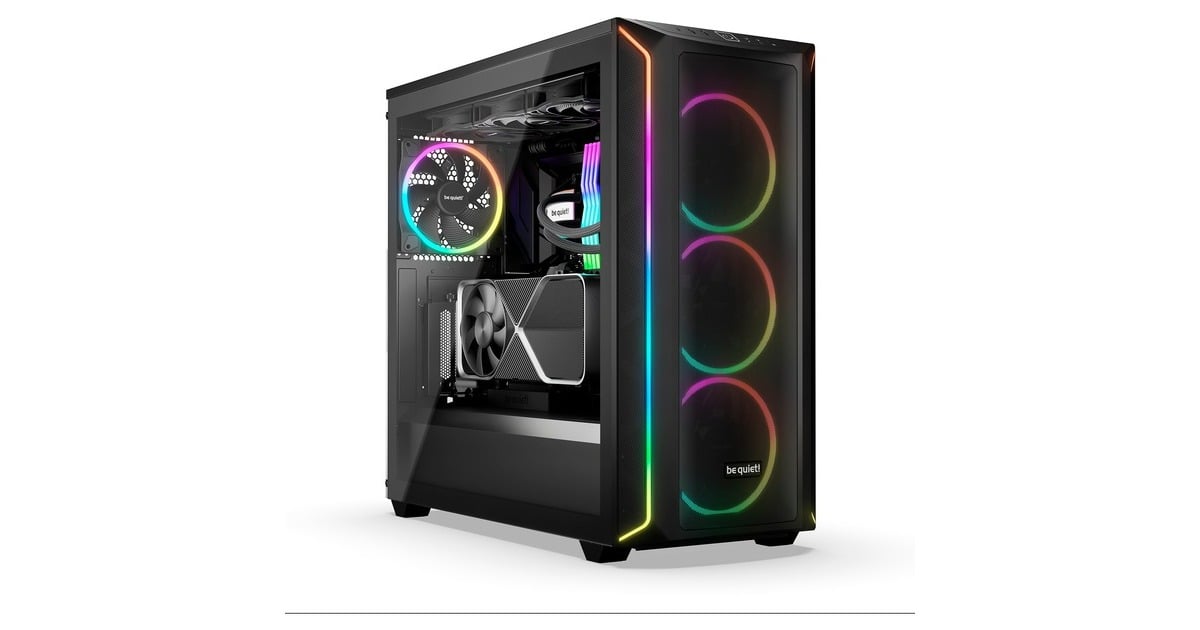 be quiet! SHADOW BASE 800 FX midi tower behuizing Zwart | 2x USB-A