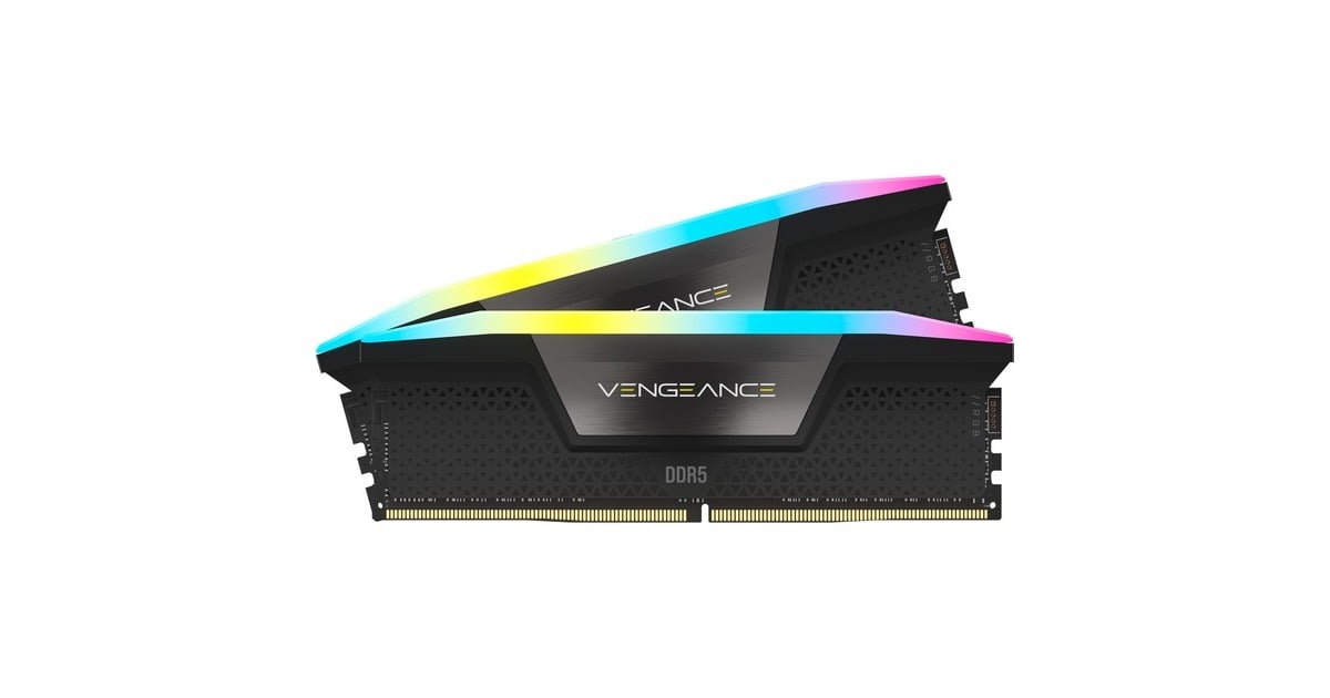 Corsair 32 GB DDR5-6400 Kit werkgeheugen Zwart, CMH32GX5M2B6400C32