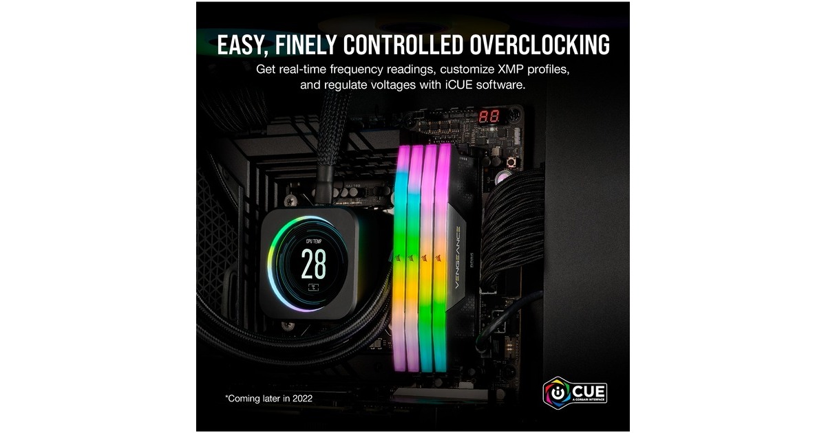 Corsair Vengeance RGB 32 GB DDR5-6000 (2x 16 GB) werkgeheugen