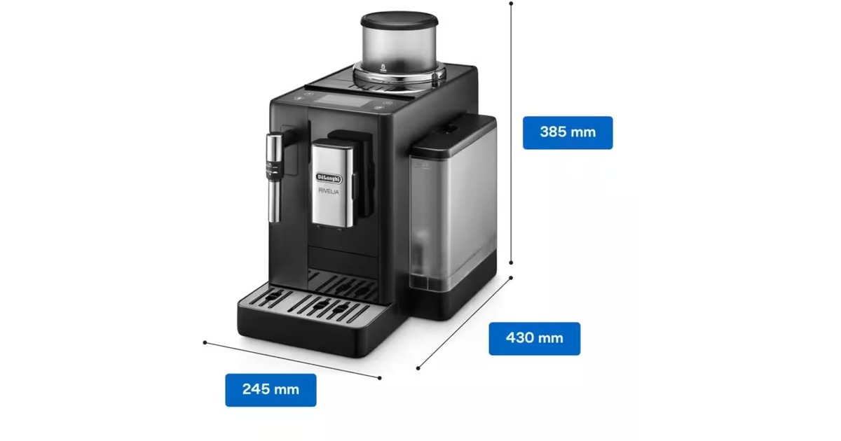 DeLonghi Rivelia EXAM440.55.W Volautomatische koffiemachine