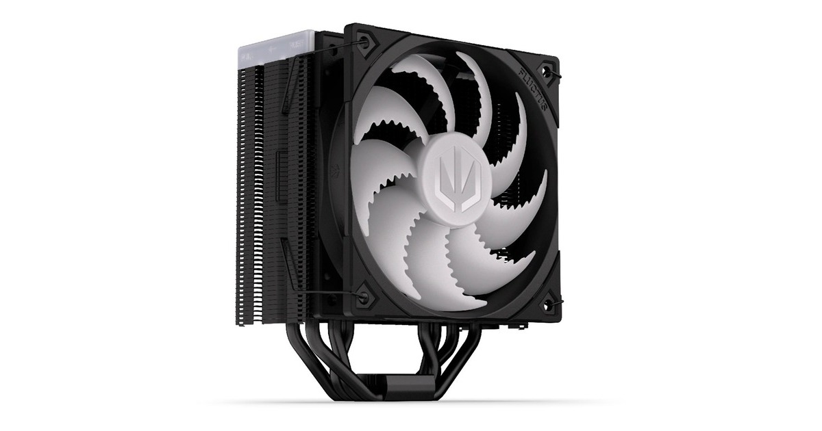 Dissipatore CPU ENDORFY Fera 5 Black - Per AM4/AM5/LGA1700, Con Ventola Fluctus 120mm - Foto 7