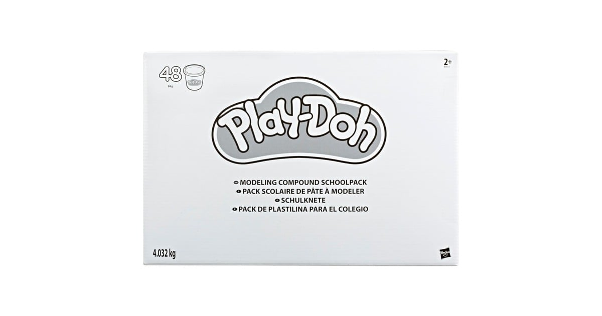 Hasbro PlayDoh Modeling Compound Schoolpack Klei 48 stuks