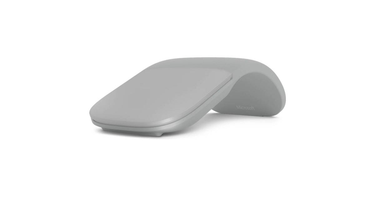 Microsoft Surface Arc Mouse Lichtgrijs, Bluetooth Microsoft Surface Arc Mouse Lichtgrijs, Bluetooth