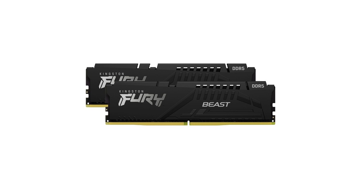 Kingston FURY Beast 32 GB DDR5-6000 (2x 16 GB) werkgeheugen Zwart