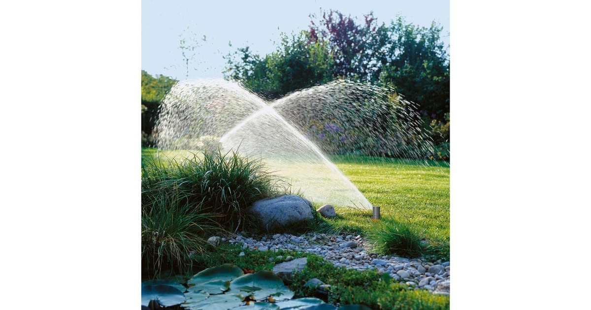 GARDENA Verzonken turbinesproeier T200 Grijs, 820329